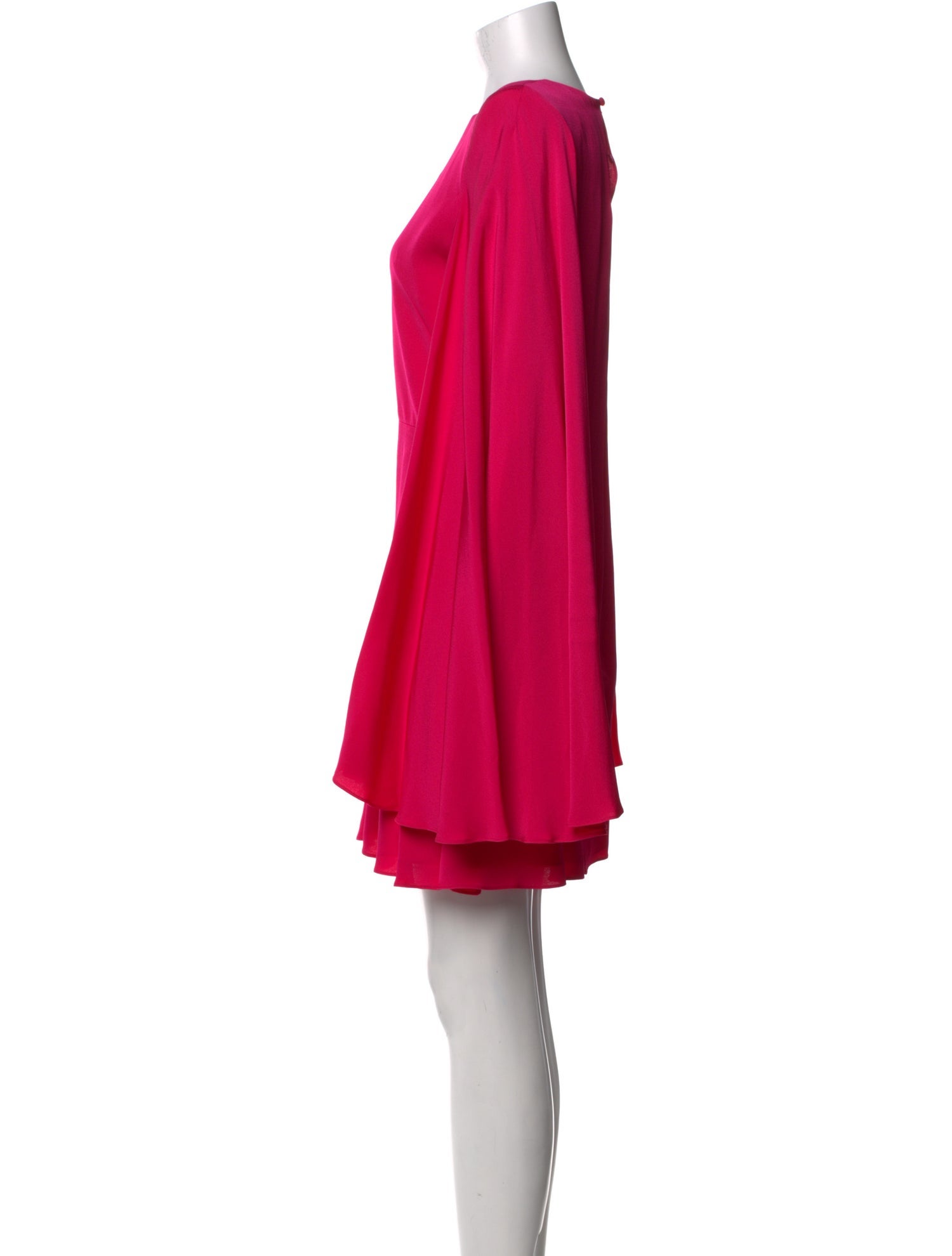 Alexander McQueen Crew Neck Mini Dress