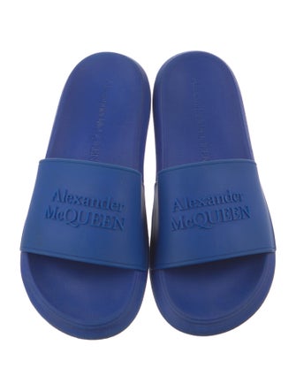 Alexander McQueen Rubber Slides