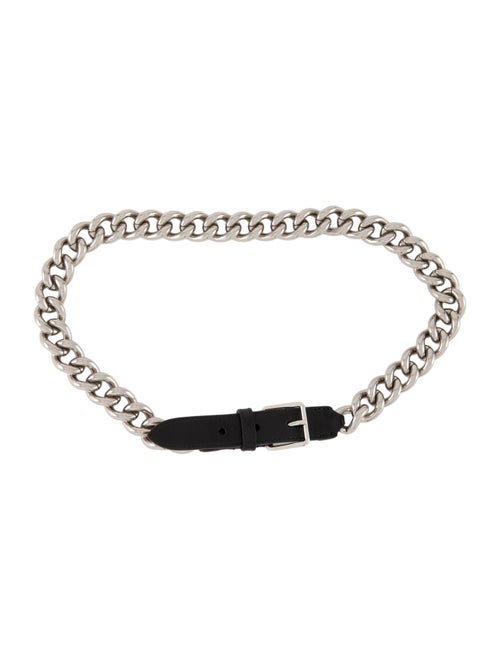 Alexander McQueen Skinny Metal Waist Belt