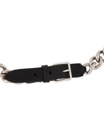Alexander McQueen Skinny Metal Waist Belt