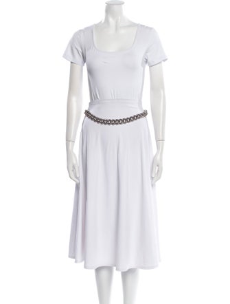 Alexander McQueen Skinny Metal Waist Belt