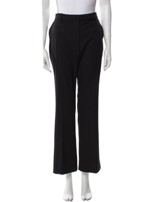 Alexander McQueen Virgin Wool Wide Leg Pants