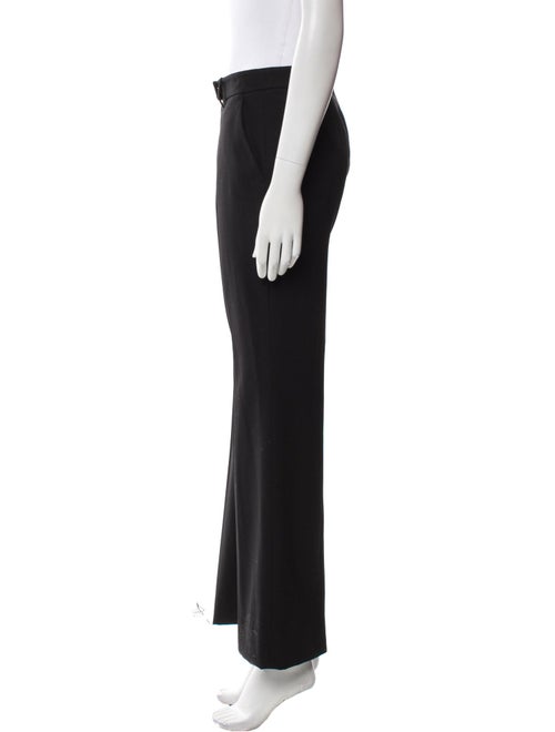 Alexander McQueen Virgin Wool Wide Leg Pants