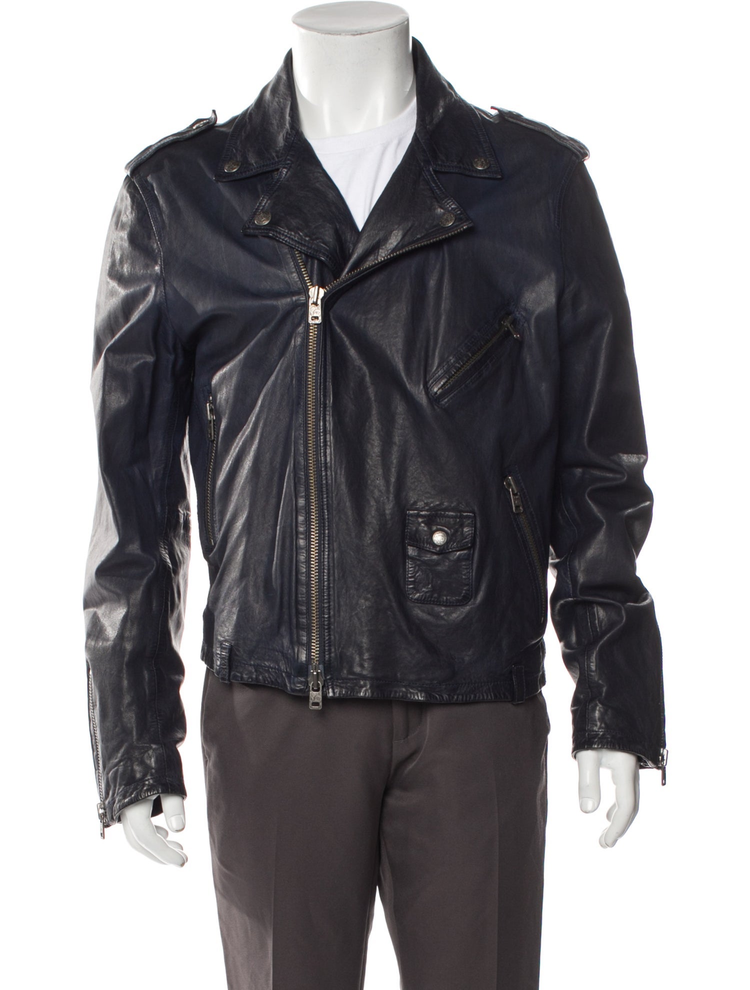 Alexander McQueen Leather Moto Jacket