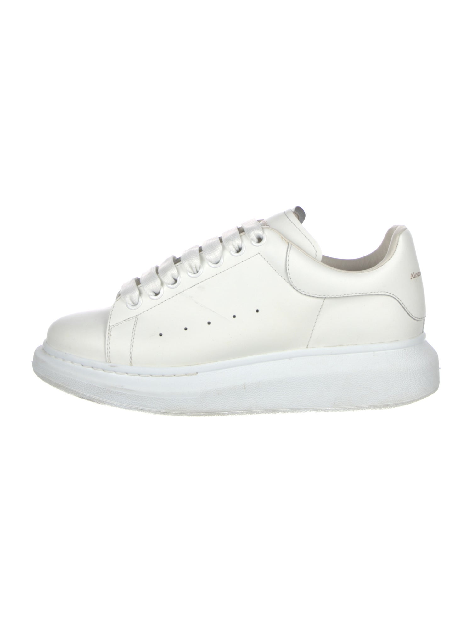 Alexander McQueen Leather Chunky Sneakers