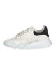 Alexander McQueen Leather Colorblock Pattern Sneakers