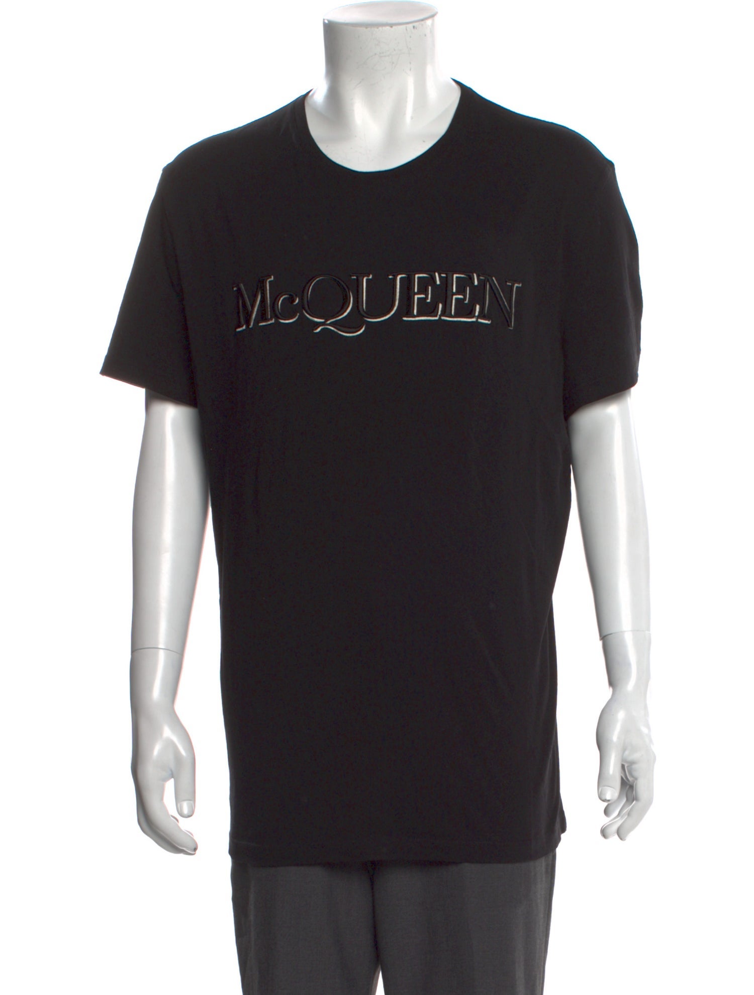 Alexander McQueen Graphic Print Short Sleeve Shirt