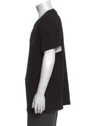 Alexander McQueen Graphic Print Short Sleeve Shirt