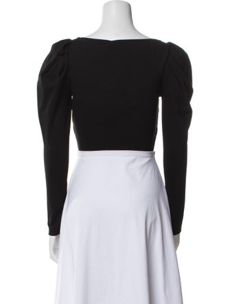 Alexander McQueen 2021 Bodysuit Crop Top