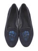 Alexander McQueen Skull Suede Loafers