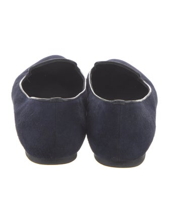 Alexander McQueen Skull Suede Loafers