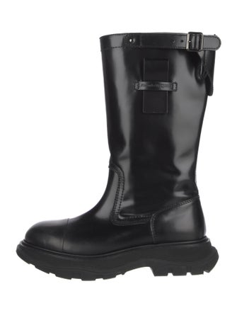 Alexander McQueen Leather Boots