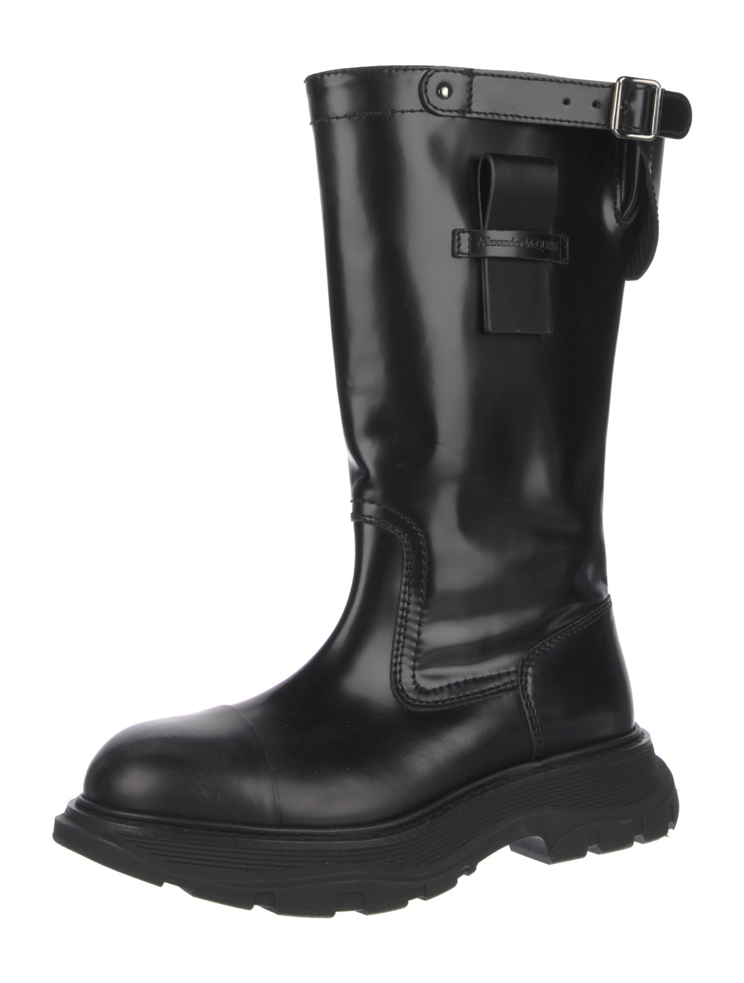 Alexander McQueen Leather Boots