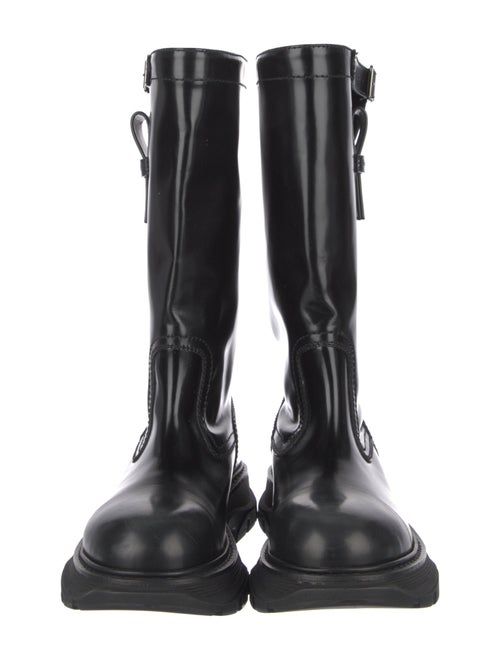 Alexander McQueen Leather Boots