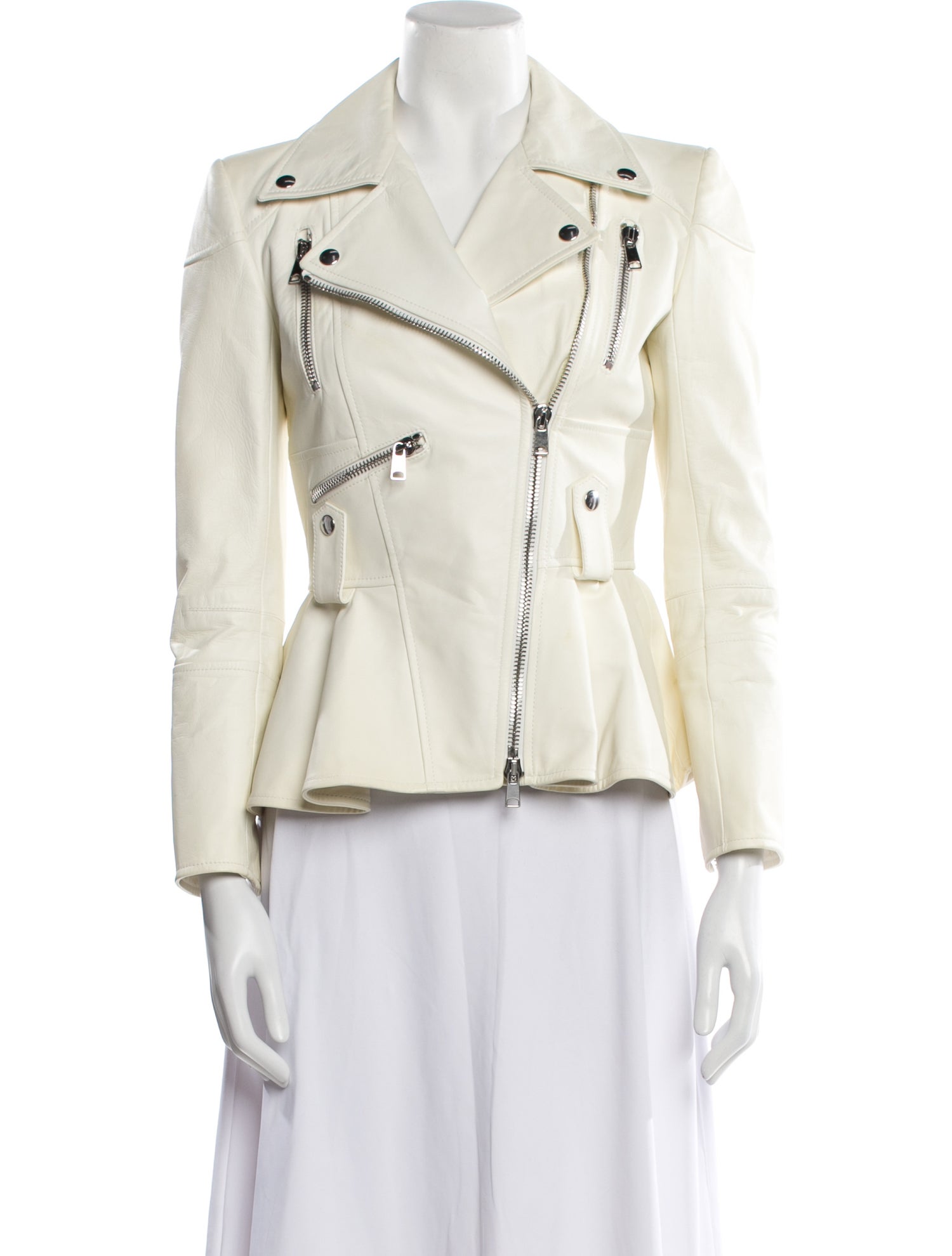 Alexander McQueen Leather Biker Jacket