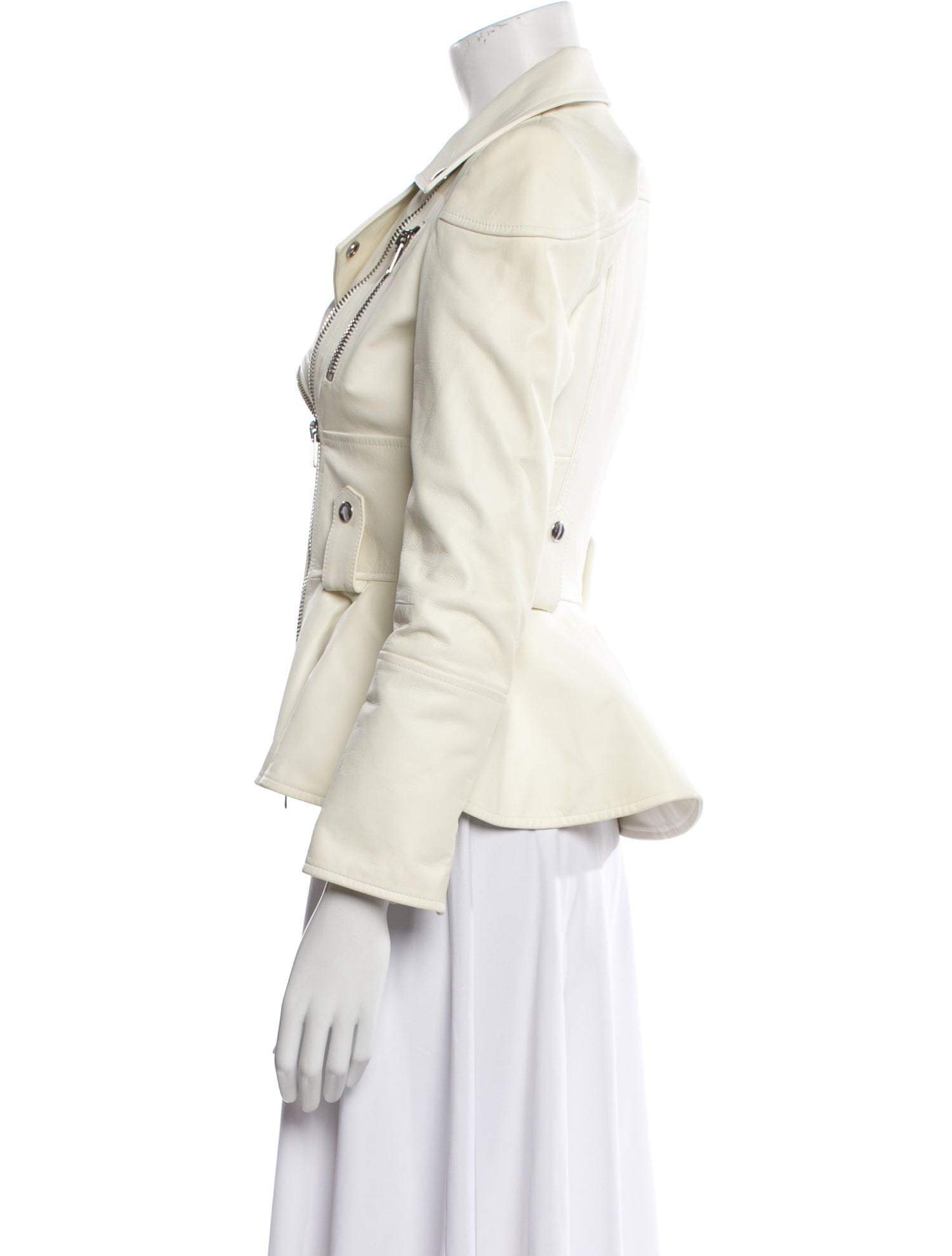 Alexander McQueen Leather Biker Jacket