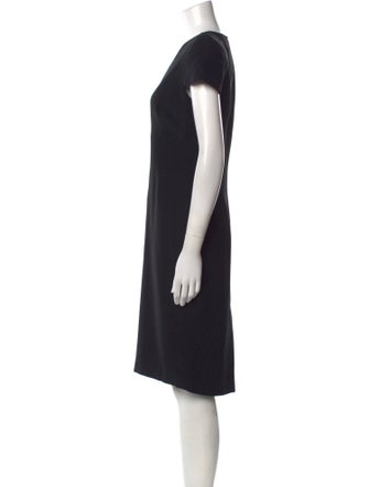 Alexander McQueen V-Neck Midi Length Dress