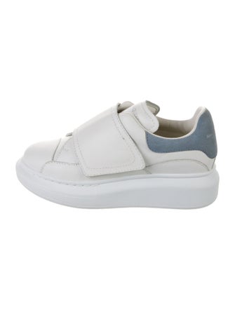 Alexander McQueen Kids' Leather Low Top Sneakers