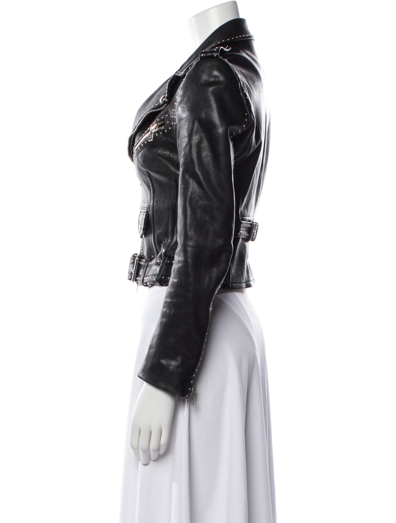 Alexander McQueen Leather Biker Jacket