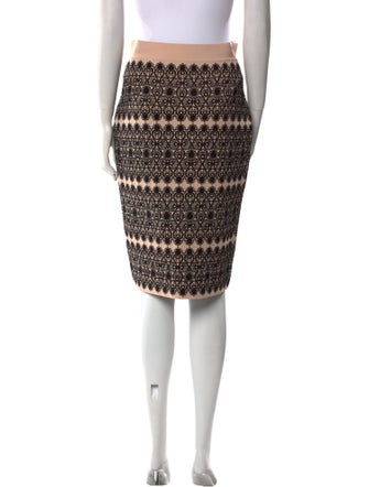 Alexander McQueen Printed Knee-Length Skirt