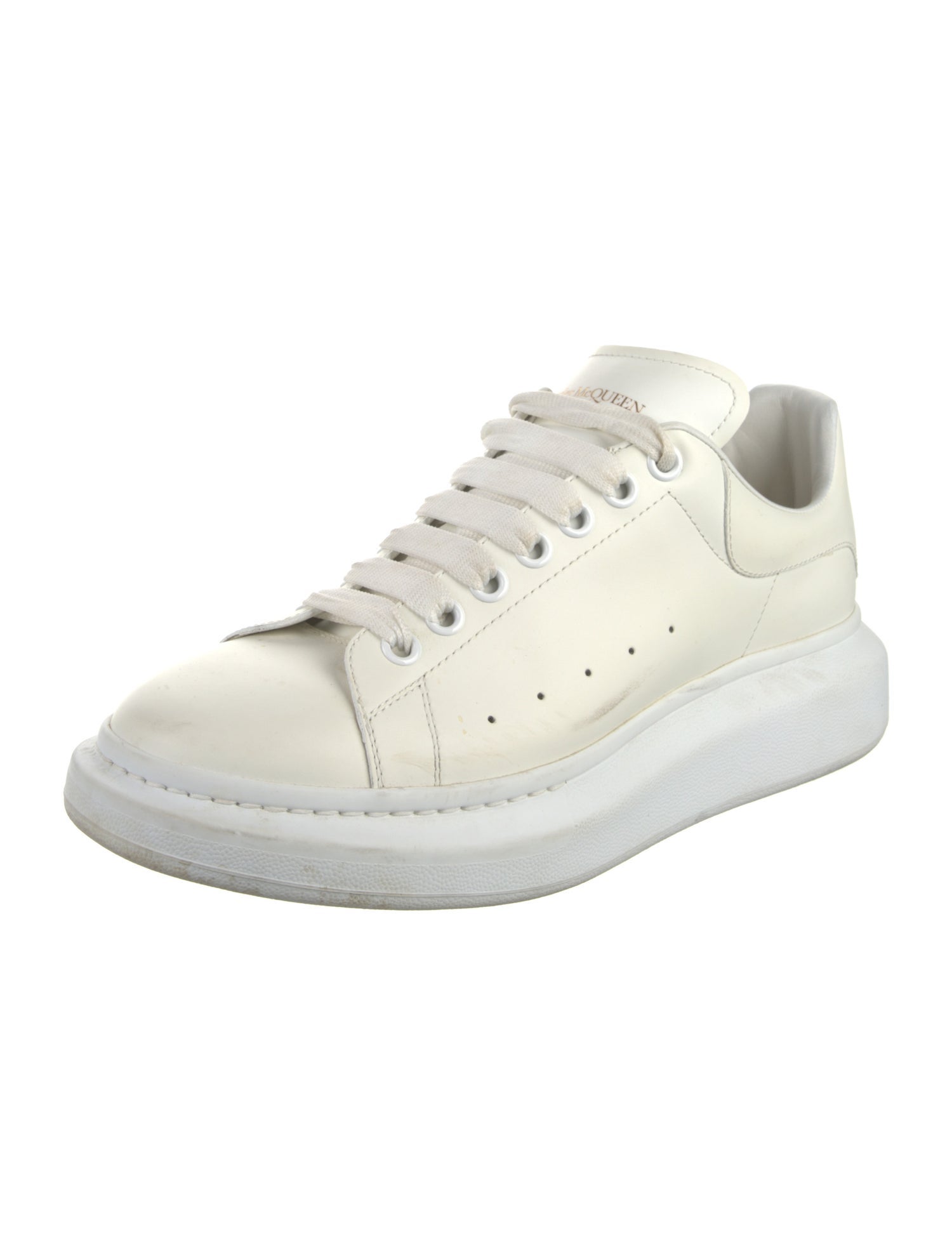 Alexander McQueen Leather Chunky Sneakers