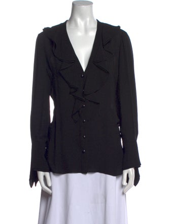 Alexander McQueen 2018 Silk Blouse