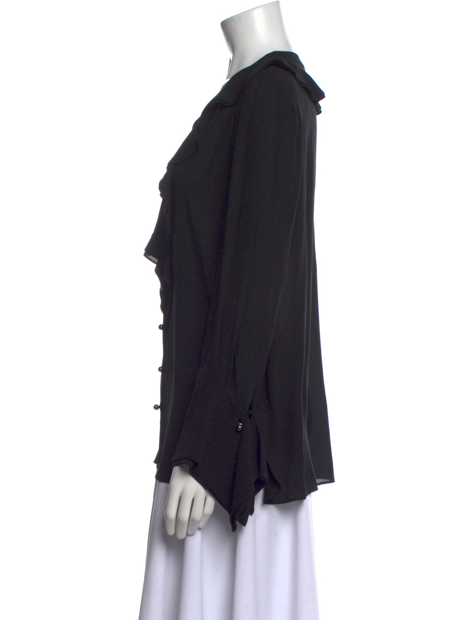 Alexander McQueen 2018 Silk Blouse