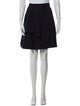 Alexander McQueen Pleated Accents Knee-Length Skirt