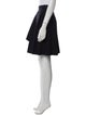Alexander McQueen Pleated Accents Knee-Length Skirt