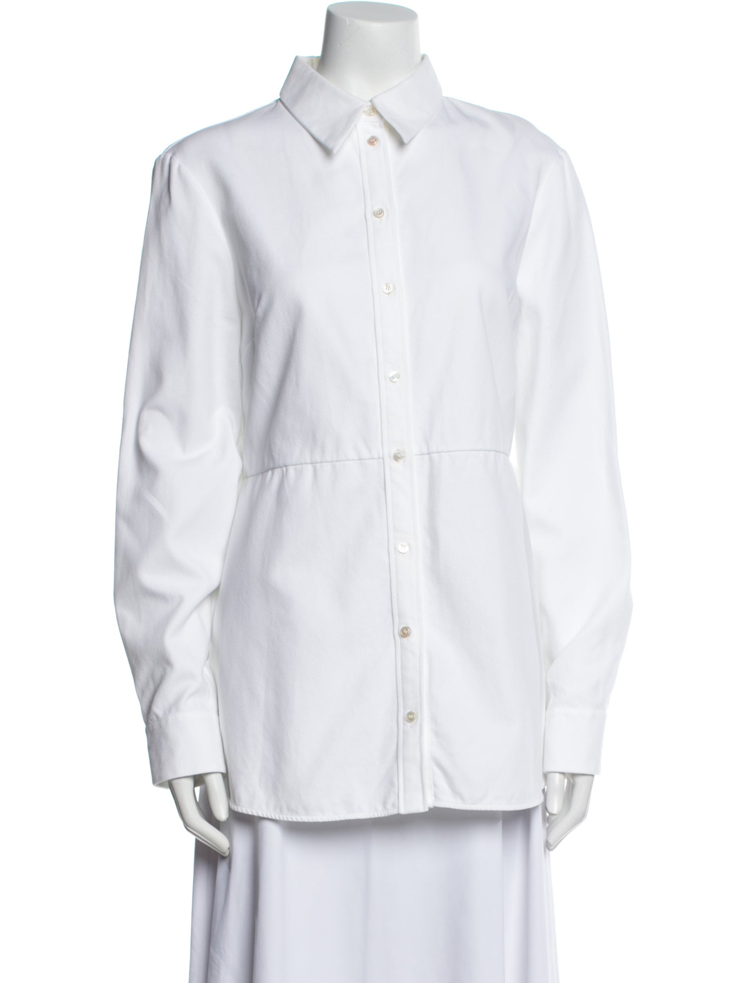 Alexander McQueen 2016 Long Sleeve Button-Up Top