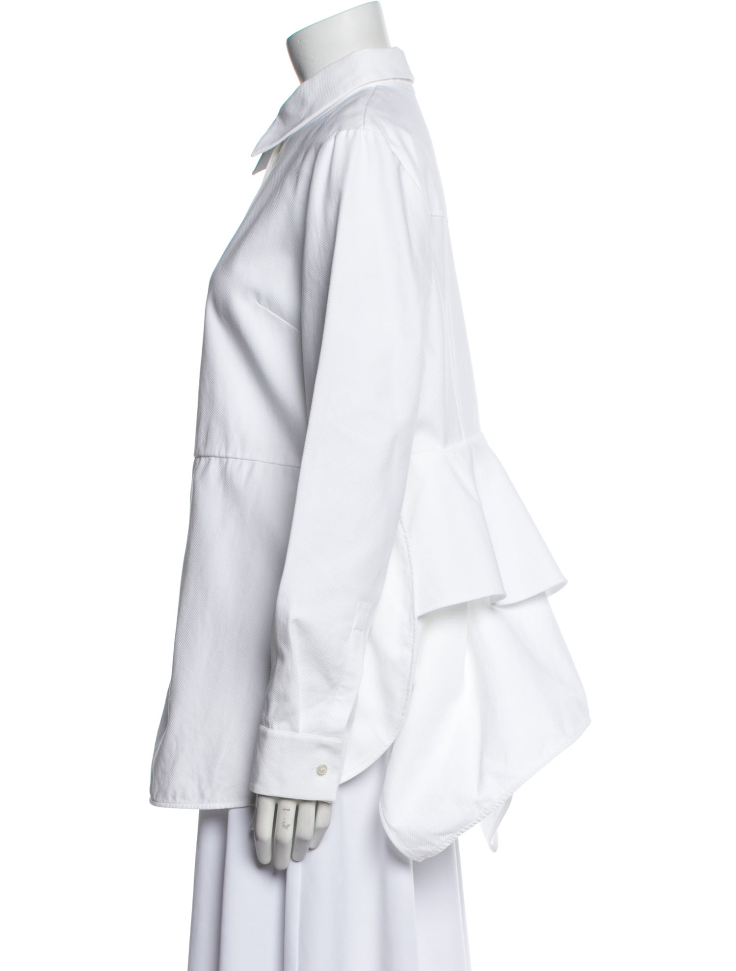 Alexander McQueen 2016 Long Sleeve Button-Up Top