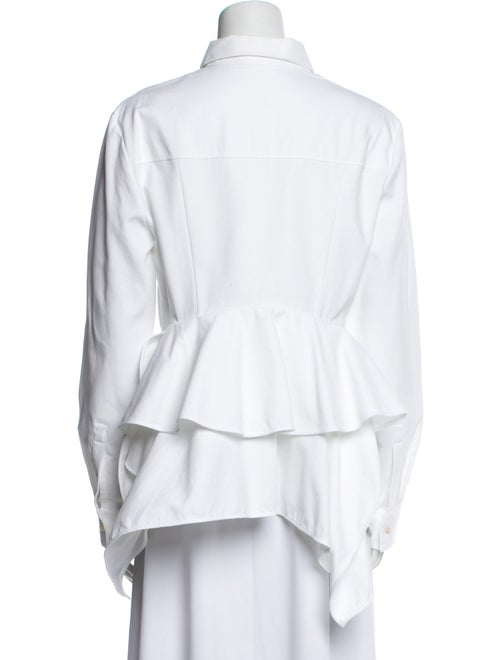 Alexander McQueen 2016 Long Sleeve Button-Up Top