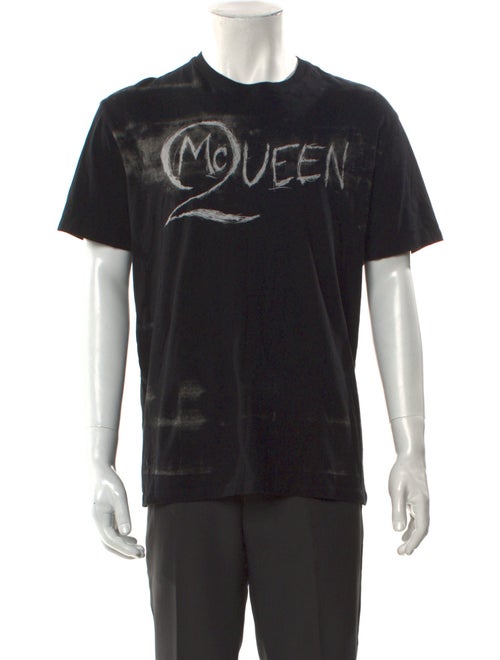 Alexander McQueen Graphic Print Crew Neck T-Shirt