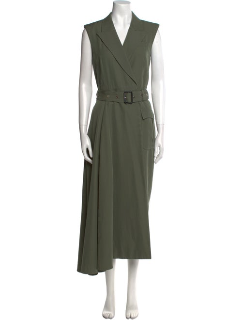Alexander McQueen Wool Long Dress
