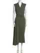 Alexander McQueen Wool Long Dress