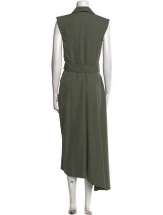Alexander McQueen Wool Long Dress