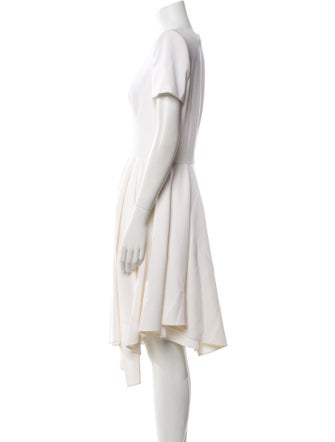 Alexander McQueen Virgin Wool Knee-Length Dress