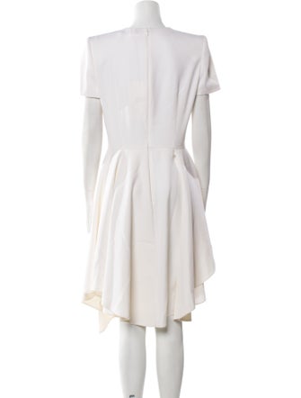 Alexander McQueen Virgin Wool Knee-Length Dress