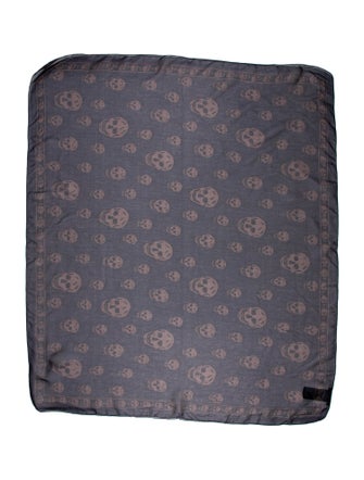 Alexander McQueen Silk Skull Scarf