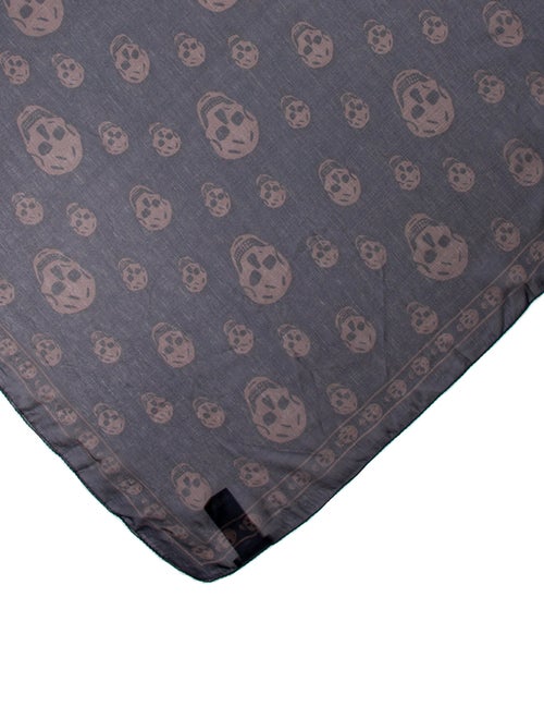 Alexander McQueen Silk Skull Scarf