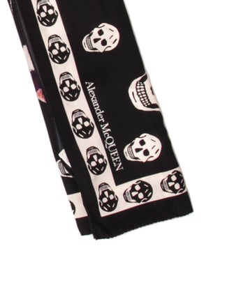 Alexander McQueen Silk Skull Scarf