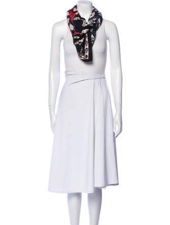 Alexander McQueen Silk Skull Scarf