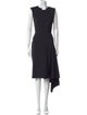 Alexander McQueen Virgin Wool Long Dress