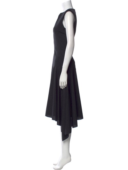 Alexander McQueen Virgin Wool Long Dress