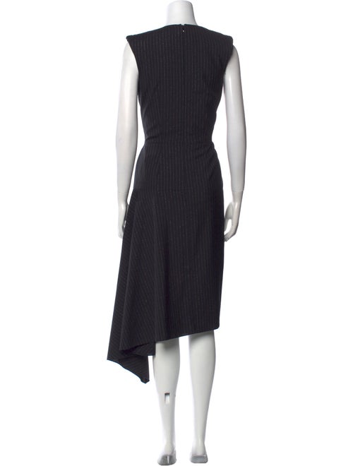 Alexander McQueen Virgin Wool Long Dress