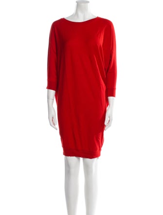 Alexander McQueen Wool Mini Dress