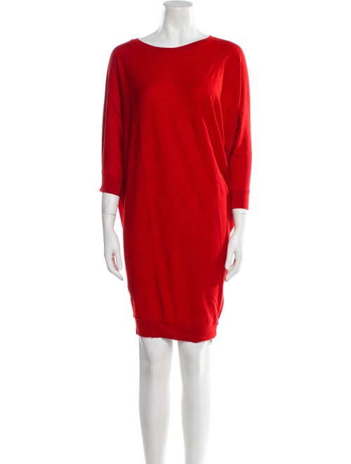 Alexander McQueen Wool Mini Dress