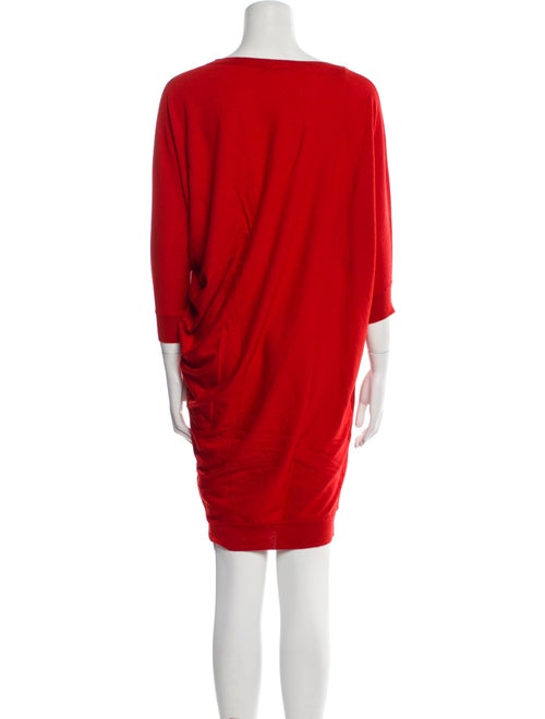Alexander McQueen Wool Mini Dress