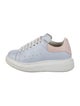 Alexander McQueen Leather Colorblock Pattern Sneakers