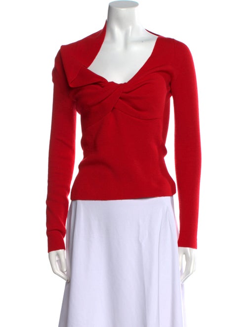 Alexander McQueen Wool Cowl Neck Sweater